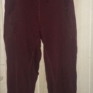 Fabletics burgundy leggings size XL